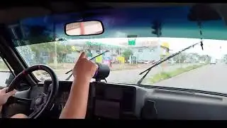 dia de chuva com o Chevette 
