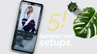 TOP 5 BEST KLWP SETUPS You Must try in 2021 | Android homescreen setups & customization 101 TELUGU
