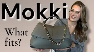 ✨Что помещается в сумку Pol&egrave;ne Mokki? | Обзор Smoked Green + Что в моей сумке ✨