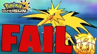 Shiny Zapdos FAIL.... Pokemon Ultra Sun and Pokemon Ultra Moon