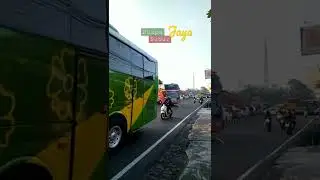 Duet Jaya Mbak PUSPA -Mas SUBUR | Jet Bus SHD 3+ Voyager #shorts #suburjaya #puspajaya