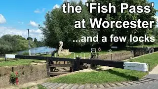 Fish Pass at Worcester. Locks on the River Severn and Worcester & Birmingham Canal