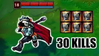 DARIUS IS UNKILLABLE - GARGOYLE = EZ WIN (30 kills)