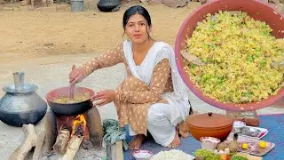 Cooking Poha on Mud Chulha In Village #desilifestyle