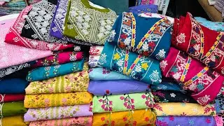 মাএ ৪০০টাকায় পাকিস্তানি স্টাইলের কটনের টুপিসের মেলা ||  Pakistani inspired cotton two piece 