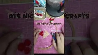 fuzzy wire pizza keychain tutorial☺️☺️