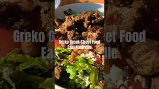 I love Greek food. Greko Greek in East Nashville has THE BEST salads. #foodie #nashville #healthy