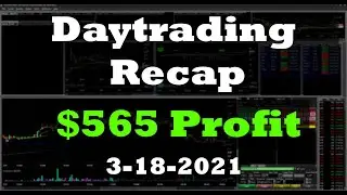 +$565 Daytrading Recap Importance of Stop Loss VUZI EXPR BKYI HIG CCNNC AMC JFIN TKAT GME DXF AEZS