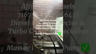 Massey Ferguson Pump Service and Calibration @AfriDriveDiesels #dieselpump #injector #turbocharger