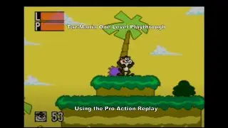 Taz-Mania One Level Playthrough on Master System's PAR :D #MasterSystem #Sega #CheatCodes #Gaming