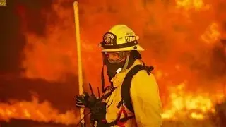 Bluecut Fire leaves trail of destruction