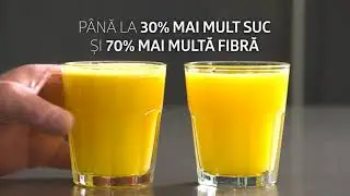 THE JUICER - Presa pentru citrice si rodii - Doua tipuri de suc la o apasare de buton