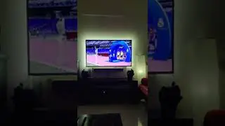 Ikea lamp paired with  Xergy U LED Flexible Strip FIFA21/XBOX HOME SETUP