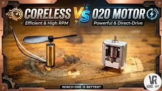 020 DC Motor VS Coreless Drone motor!!
