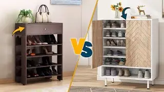 Open Shoe Rack vs Closed Shoe Rack - Which One Is Right for You?