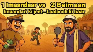 Imaandaar Dhaabay Wala vs Beimaan Police | Full Emotional Story