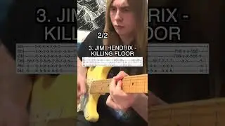 5 Hard AF Guitar Riffs (With Tabs)