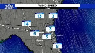 Weather Impact Day: Scattered showers, thunderstorms move through NE Florida, SE Georgia