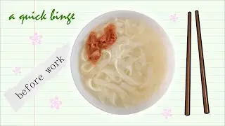 ‧͙⁺˚*･༓☾ binge eating vlog #5 | mukbang | a quick binge of noodle soup and kimchi [asmr]