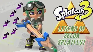 Storm the Hedgewolf Streams: Splatoon 3 | ZELDA SPLATFEST!!!!!