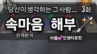 [타로] 그사람과의 관계분석..속마음해부 해 드릴게요.