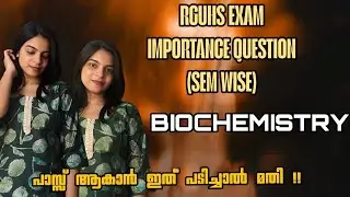 BIOCHEMISTRY IMPORTANT QUESTIONS ||RGUHS EXAM ||NURSING ||HUMANGENRE #exam #nursing #bscnursing