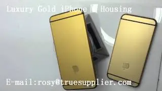 Luxury matte gold iphone 6 6 plus housing