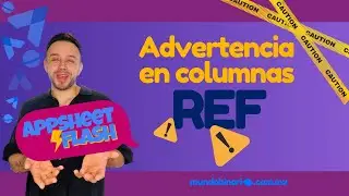 ⚡Warning in my REF column in Appsheet