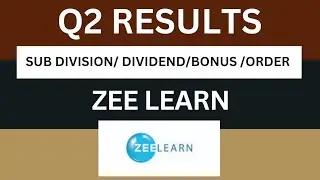 zee learn Q2 Results 2026 | zee learn Results Today | zee learn Share Latest News