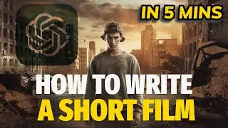 How To Write A Script For Short Film with ChatGPT Like a PRO in 2024!