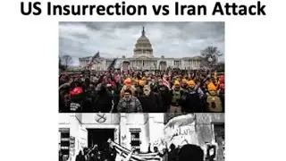 USA Capitol Insurrection vs Iran US Embassy