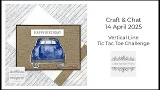 Tick Tac Toe Challenge  - April Craft & Chat Part 2