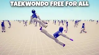 TAEKWONDO FREE FOR ALL CHAMPIONSHIP - TOURNAMENT - Totally Accurate Battle Simulator TABS