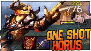 THE ONE SHOT BUFFED HORUS BUILD 1400+ IN ONE ABILITY!