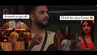 Elvish ki fir se hui Avinash or falak k stth ladai  Avinash ka systumm hila diya  elvishyadav