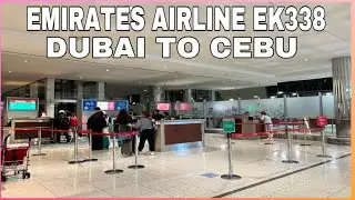 EMIRATES FLIGHT EK338 DUBAI TO CEBU JUNE2024