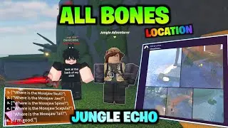 All Bones Location in Fisch Lost Jungle Echo Update!