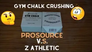 Z Athletic v.s. ProsourceFit| which is better?| satisfying ASMR| Gym chalk crumbles
