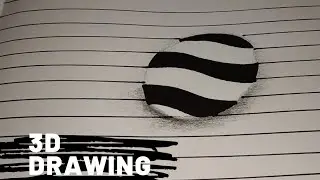 3 Easy 3D Drawing on Paper | 3 Types 3D illusion Drawing Tutorial |   3D Trick Art on Paper