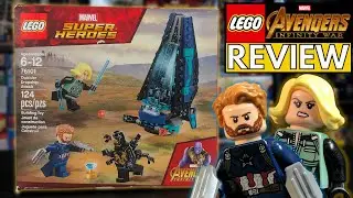 REVIEW: LEGO AVENGERS Outrider Dropship Attack (Infinity War Set 76101)