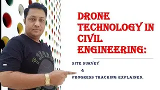 Drone Technology In Civil Construction #civilengineering 