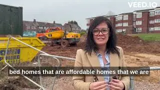 New housing development underway at Byford Street in Nuneaton