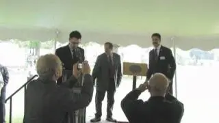Unveiling of the Plaque Designating the Georgetown Boys Farmhouse as a Historic Site