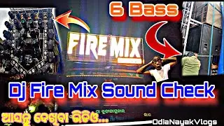 Dj Fire Mix Sound Check ✅🔥 and New Bass check ✅|| Ganesh chaturthi Opening Full Setup. 2025 