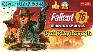 🔴 Fallout 76 - Story Mode (Full Game, Walkthrough, Gameplay) LIVE