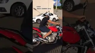 Hornet carburada com escapamento Power