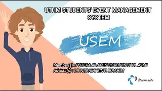 UTHM STUDENTS&rsquo; EVENT MANAGEMENT SYSTEM PSM Project Session 2020 2021 (Ai180125 )