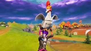 Fly 20 meters with a chicken - Fortnite Challenge Guide