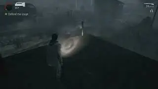 Alan Wake Remastered defend the stage