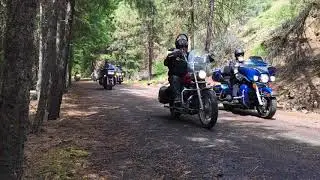 Black Ribbon Ride - Brick Escort to the National Motorcycle Riders Memorial
